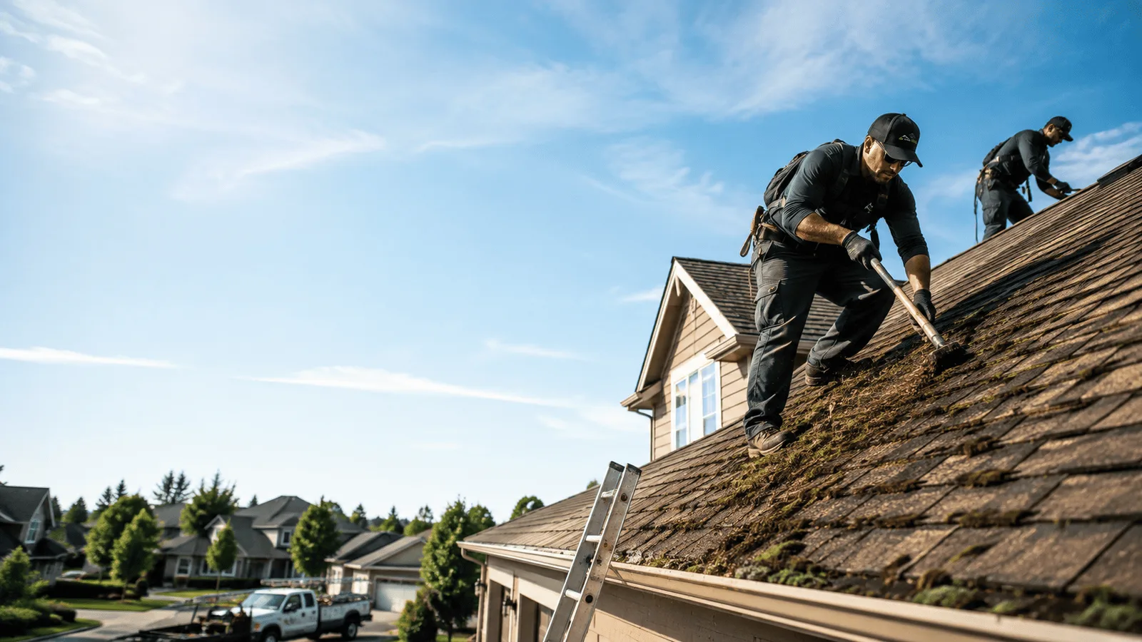 Roof Moss Removal in Fabens, TX near me
